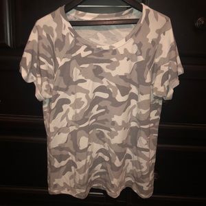 Grey Camo Shirt